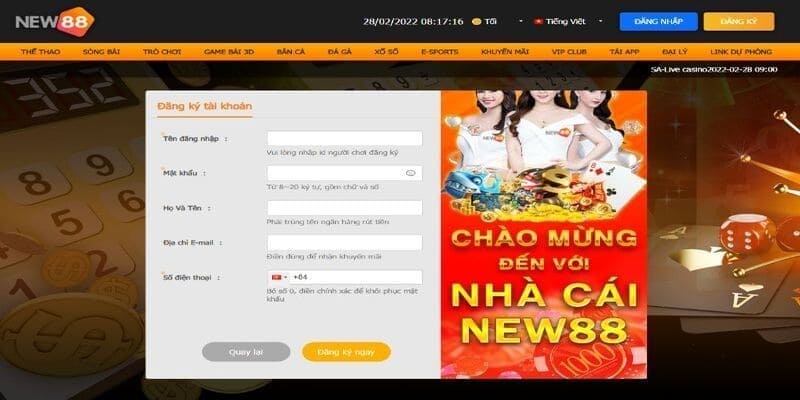 Hội viên có thể đăng ký nick game chỉ trong chớp mắt 